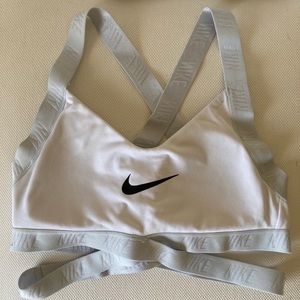 White Nike Sportsbra